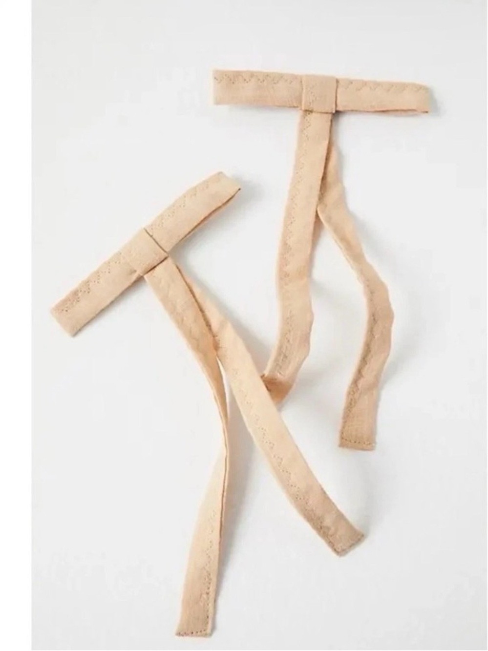 Free People- Beige- Bow- Hair Clip Set- NWT!